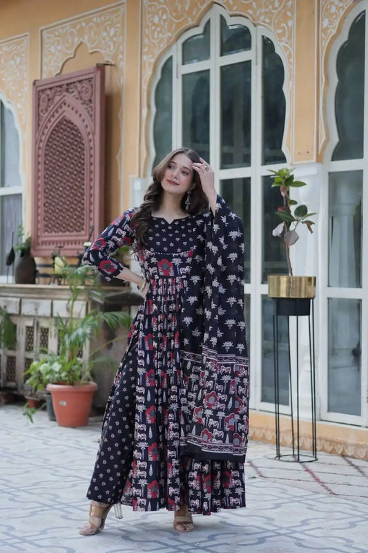 Mohini9222 New Cotton Premium Readymade Dress