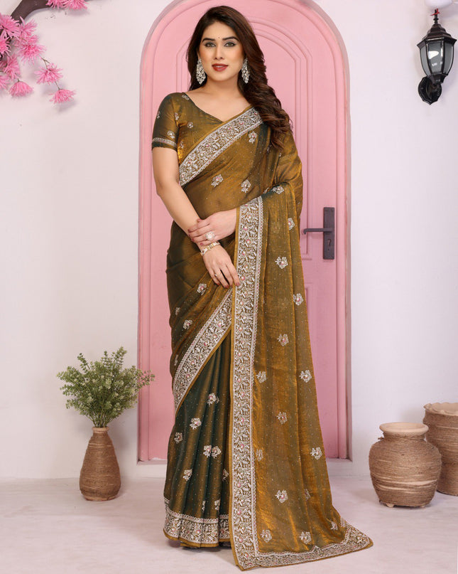 Kiara Hammers 2 Party Wear Soft Chiffon Silk Saree Collection
