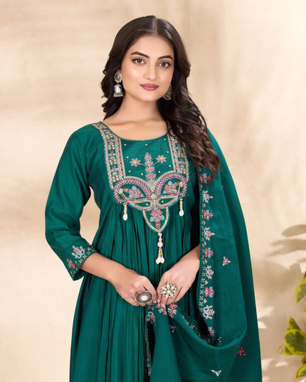 Lila 139 Roman Silk Anarkali Kurtis Dress for Women