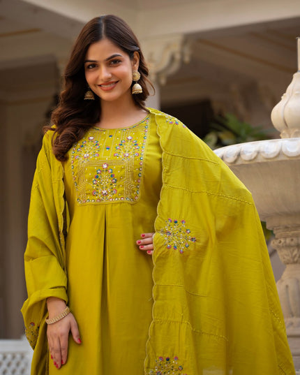 Lila 144 Viscose Silk Designer Readymade Suit for Women
