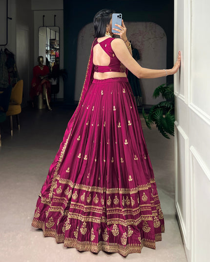 WMN 1474 Rangoli Sequins Thread Work Wedding Lehenga Choli