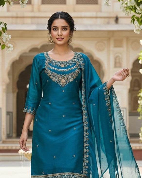 ASD 7100 Fendy Designer Eid Special Sharara Suit Collection