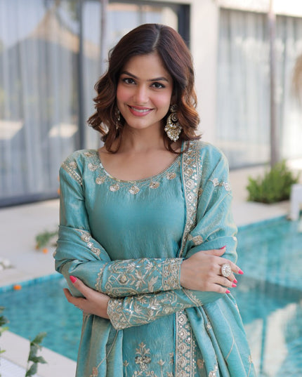 Mohini 9320 Fendi Crush Designer Eid Special Sharara Suit