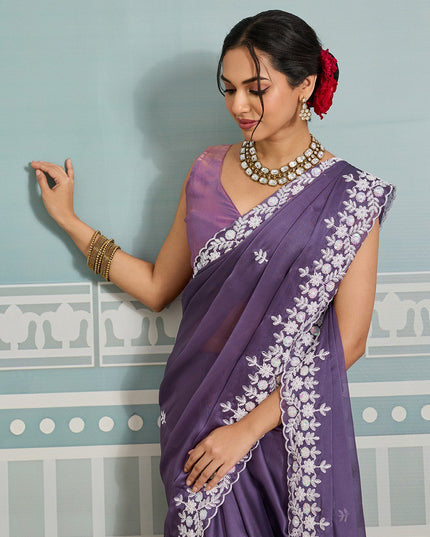 Kiara Chitra 2 Rangoli Silk Sequance Embroidery Saree For Women