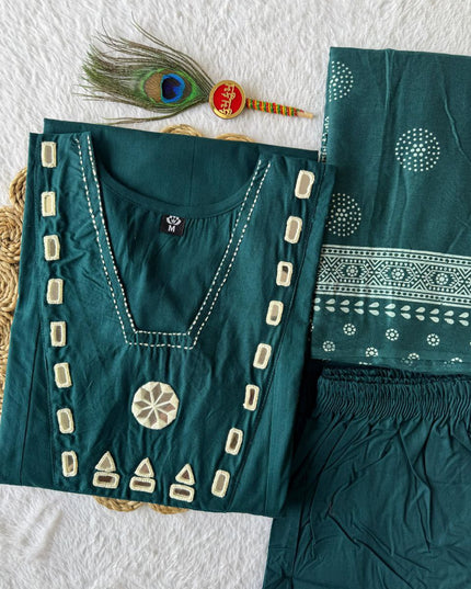 KR 402 Morphich Cotton Readymade Dress For Women