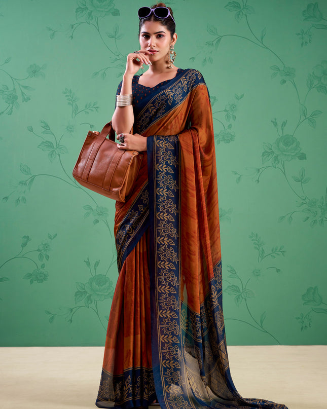 WMN 7103 Rangoli Silk Printed Saree For Women