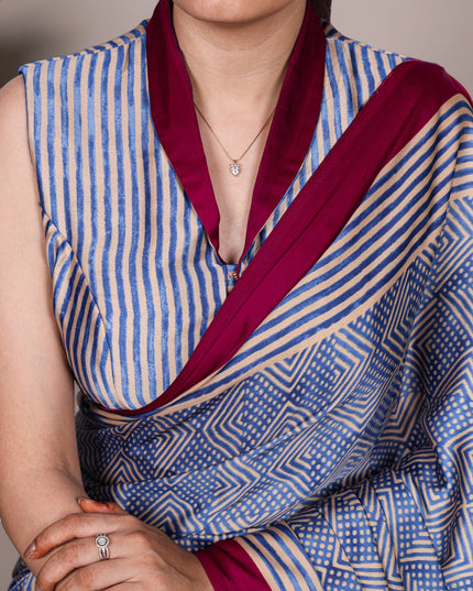 WMN 7207 Dull Satin Printed Saree For Women Collection