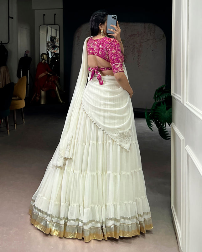 WMN 1009 White Marbel Festive Lehenga Choli Collection