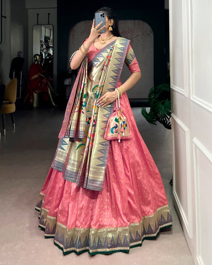 WMN 2031 Silk Paithani Zari Weaving Lehenga Choli 2026