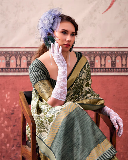 WMN 7050 Tasar Silk Yamisha Party Wear Saree Collection