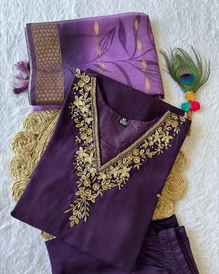 KR 365 Premium Roman Silk Readymade Dress Collection