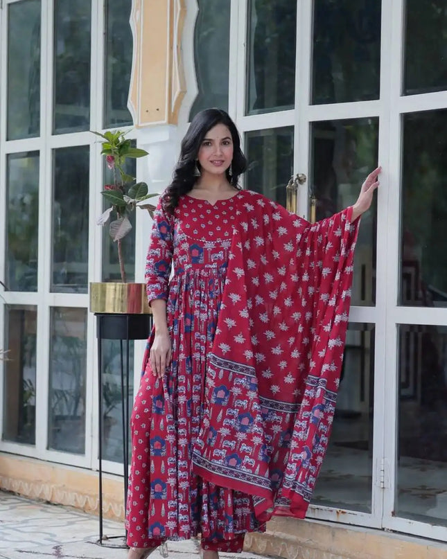 Mohini9222 New Cotton Premium Readymade Dress 2025