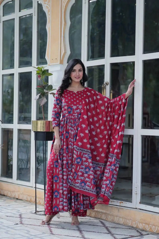 Mohini9222 New Cotton Premium Readymade Dress 2025