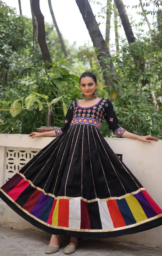 Mohini 9272 Roman Navratri Gown Long Flair Collection