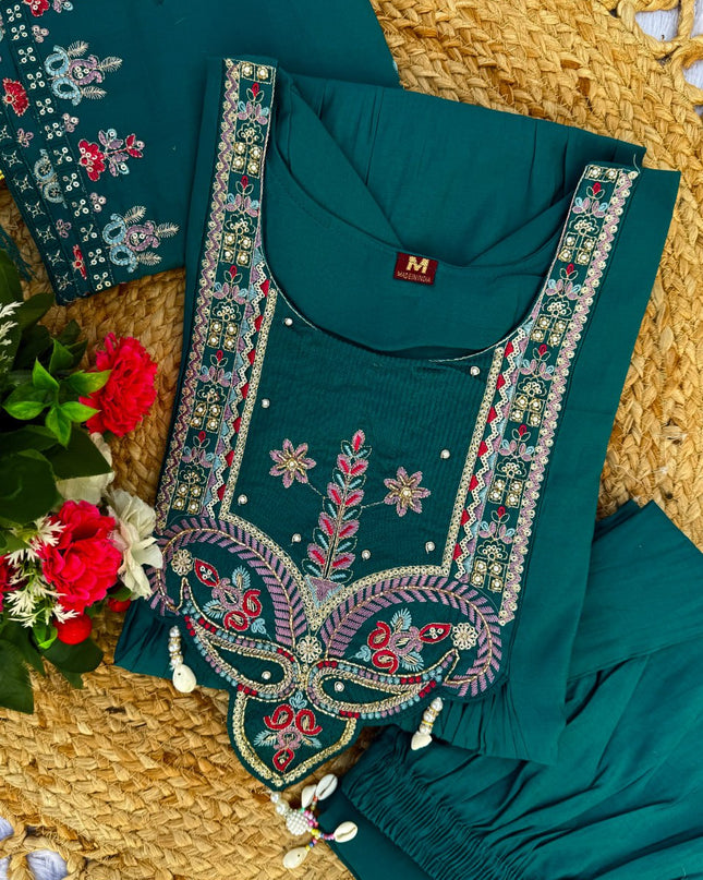 Lila 139 Roman Silk Anarkali Kurtis Dress for Women