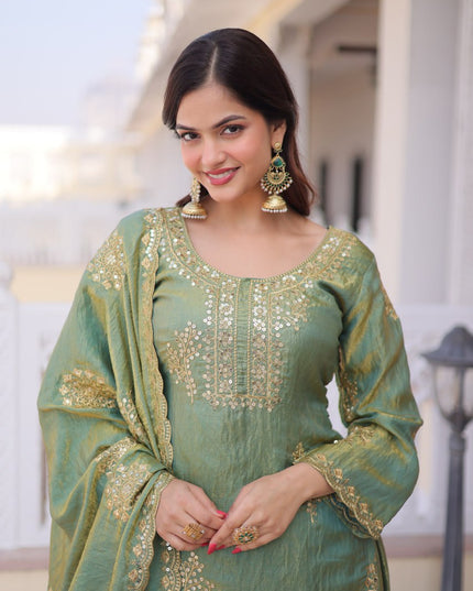 Moni 1229 Fendi Crush Embroidery Eid Sharara Suit 2026