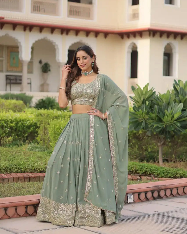 Mohini 7148 Faux Georgette Party Wear Lehenga Choli