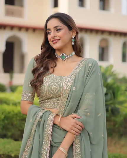 Mohini 7148 Faux Georgette Party Wear Lehenga Choli