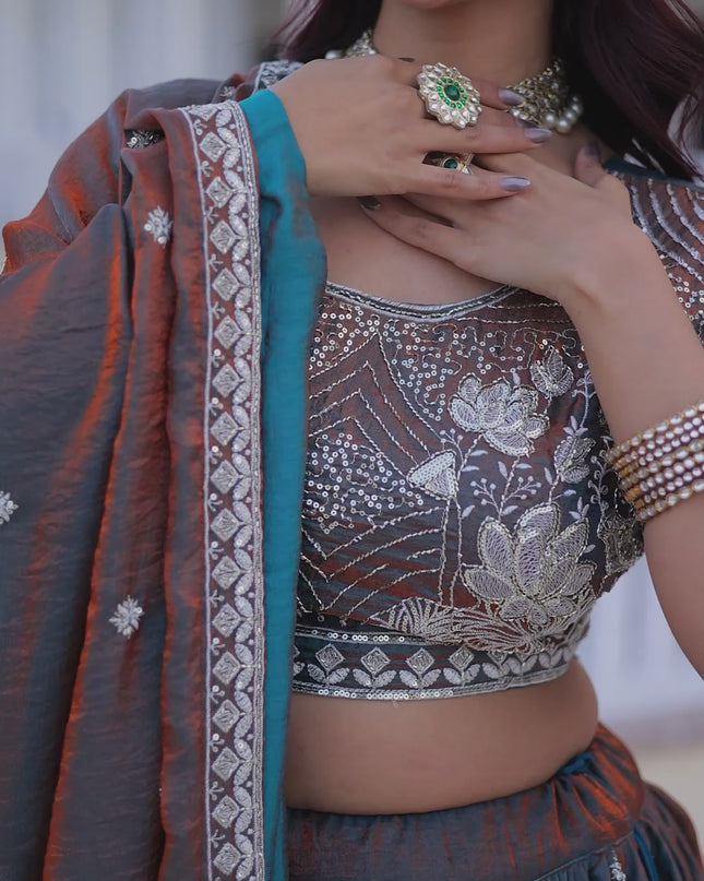 Mohini 7158 Fancy Silk Embroidery Work Lehenga Choli 2026