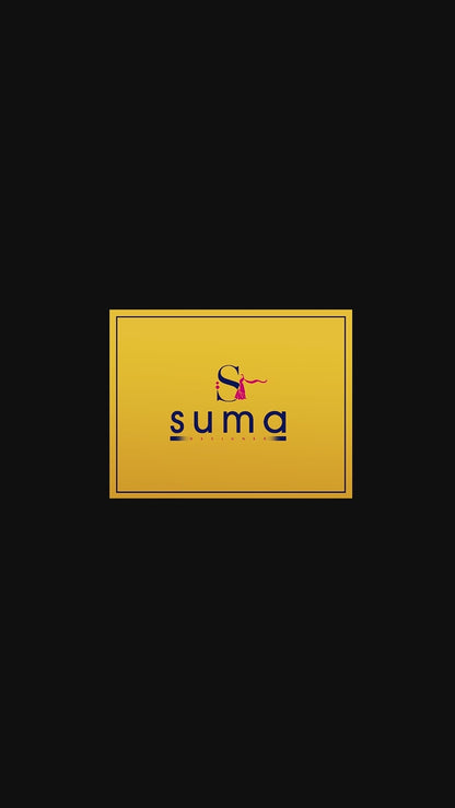 Suma Anumati Vichitra Embroidery Work 9001 Party Wear Saree