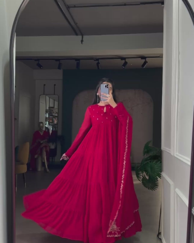 WMN 5001 Marbel Anarkali Readymade Suit Collection 2026
