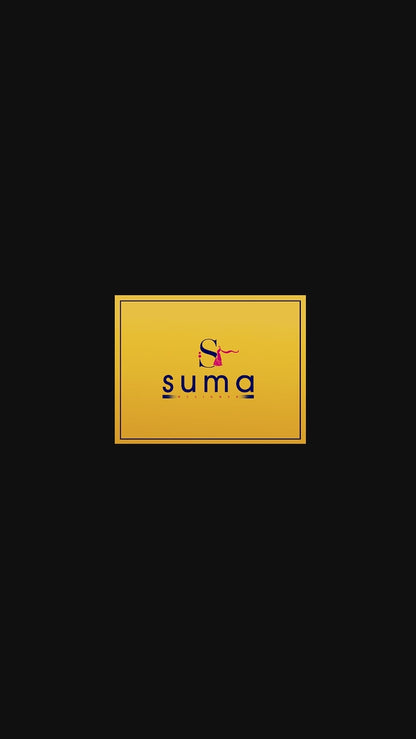 Suma Anumati Vichitra Embroidery Work 9002 Party Wear Saree Collection