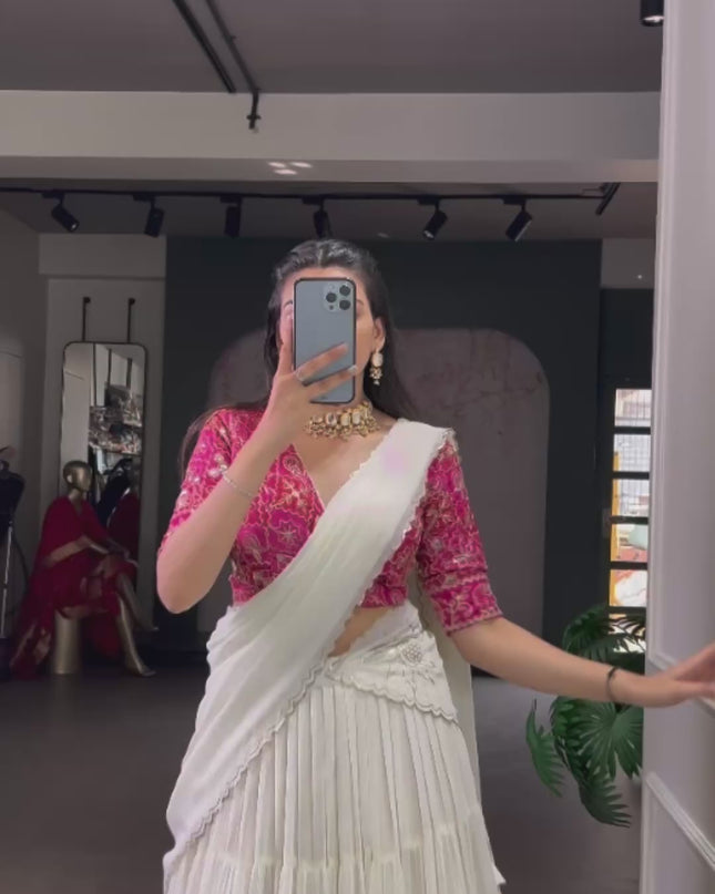 WMN 1009 White Marbel Festive Lehenga Choli Collection