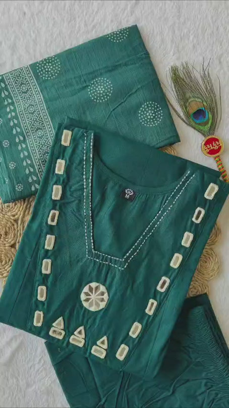 KR 402 Morphich Cotton Readymade Dress For Women