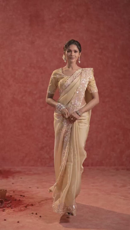 Sulakshmi Ambika Galaxy Lemon Yellow Color 4207 Carnival Wear Saree