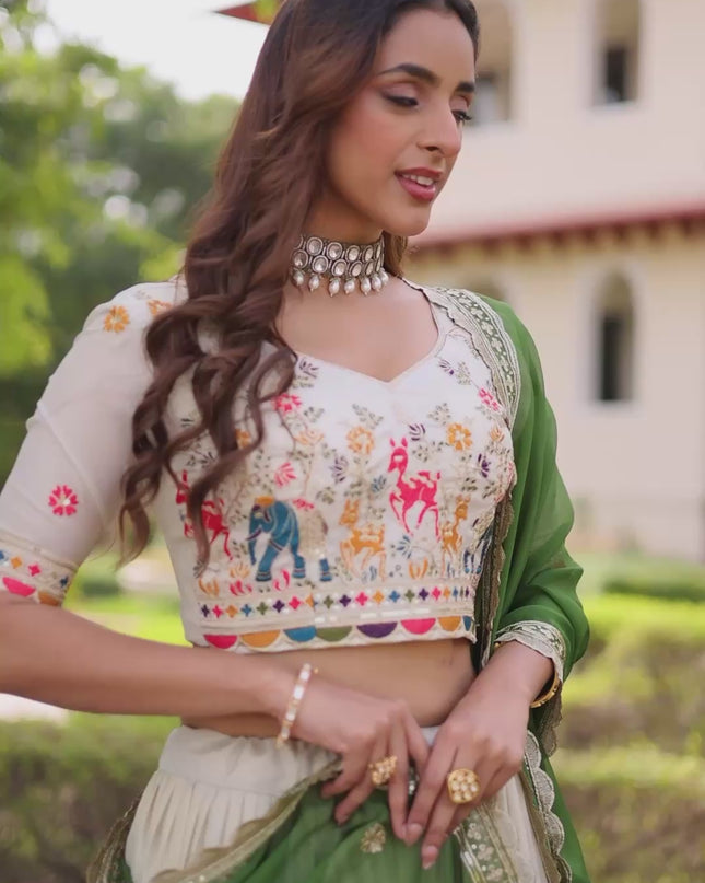Moni 5061 Cosmos Silk Designer Lehenga Choli For Women