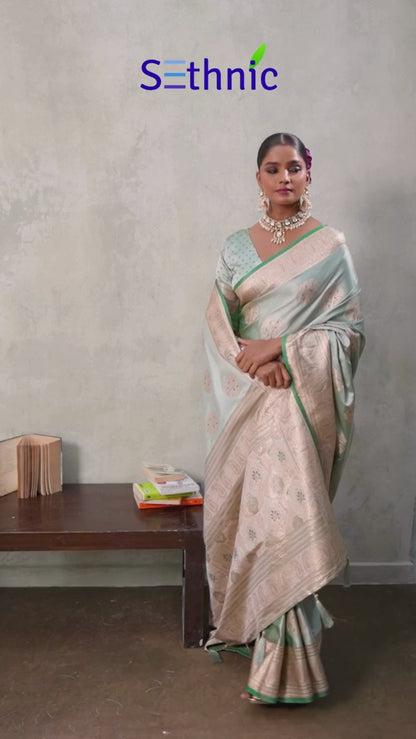 Sethnic Lifestyle Satiraah Satin Silk 99006 Party Festival Wear Saree
