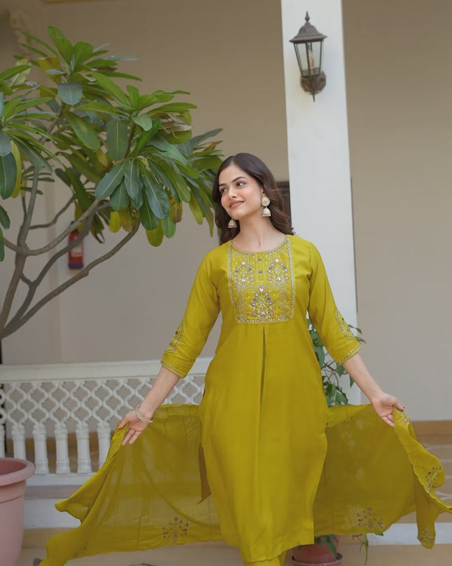 Lila 144 Viscose Silk Designer Readymade Suit for Women