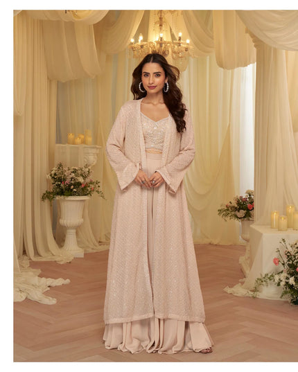 Sayuri Kanika Georgette Designer Party Wear Indo Western