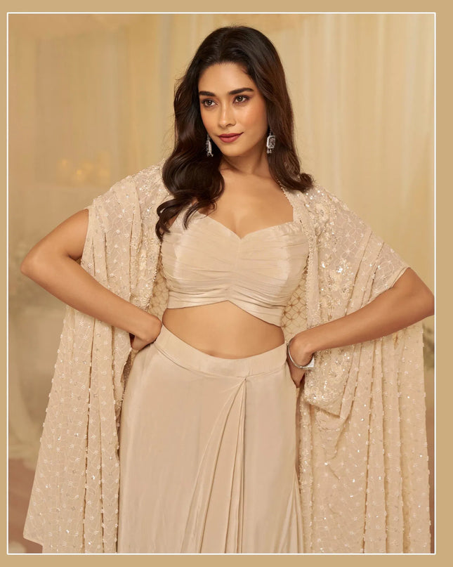 Sayuri Kanika Georgette Party Wear Indo Western Dress