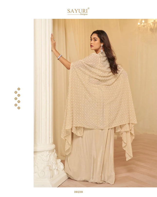 Sayuri Kanika Georgette Party Wear Indo Western Dress