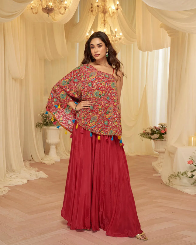 Sayuri Tamanna Viscose Designer Party Wear Indo Western