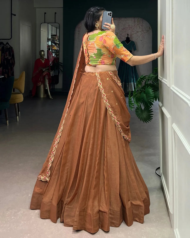 WMN 1068 Chocolate Crush Designer Lehenga Choli